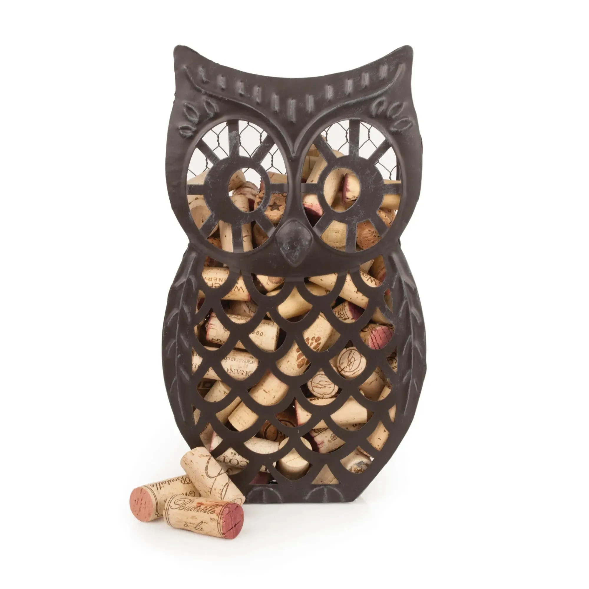 Wise Owl Cork Collector by Twine
