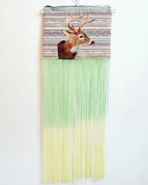 Woven Deer Clutch