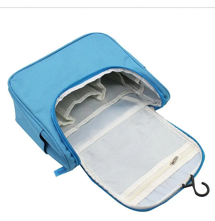 Zippered Toiletry Bag For Travel